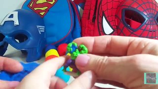 Superhero Avengers Age of Ultron Excitement Opening Play Doh Surprise Eggs Huevo Sorpresa