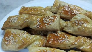 Bow Tie Cookies| Using Puff Pastry| Easy Recipe| By Safina's Kitchen.