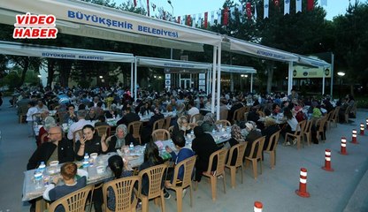 (17 Mayıs 2018) BÜYÜKŞEHİR’İN İFTAR SOFRASI
