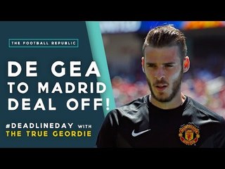 De Gea OFFICIALLY staying at Man Utd! | #DeadlineDay with The True Geordie!