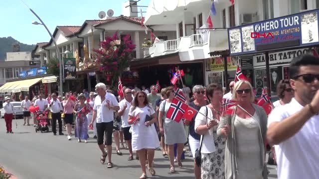 Antalya-Norveçliler Bağımsızlık Günü'nü Kemer'de Kutladı-Hd