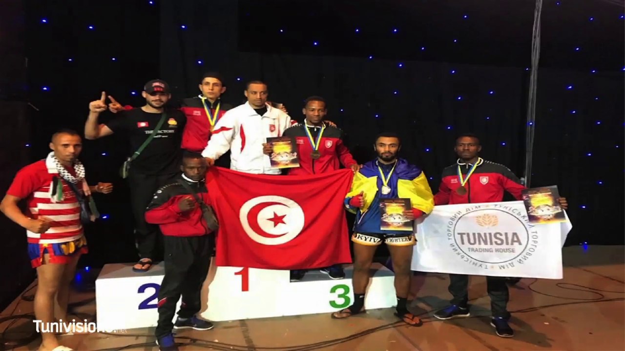 دون مساندة السلط الرسمية : جمعية النسور الرياضية -  سوق الأحد " بقبلي تتوج بـ14 ميدالية في البطولة العالمية للكيك بوكسينغ بأكرانيا
