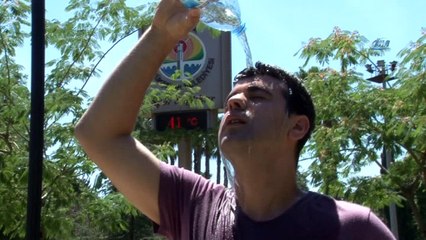 Adana'da termometreler 41 dereceyi gösterdi