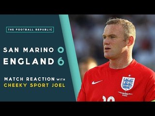 SAN MARINO 0-6 ENGLAND | MATCH REACTION with CheekySport Joel