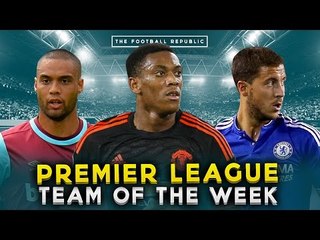 PREMIER LEAGUE TEAM OF THE WEEK | Martial, Hazard, Reid and more!