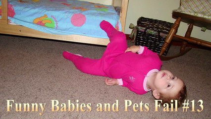 Try Not To Laugh:  Funny Babies and Pets Fail #13