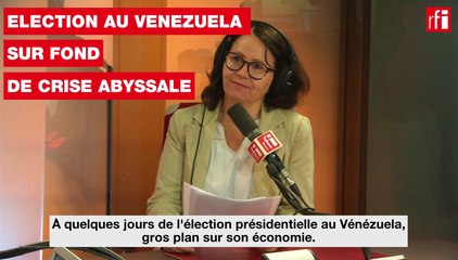 Election présidentielle au Vénézuela sur fond de crise abyssale