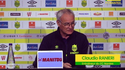 Conférence de presse de Claudio Ranieri