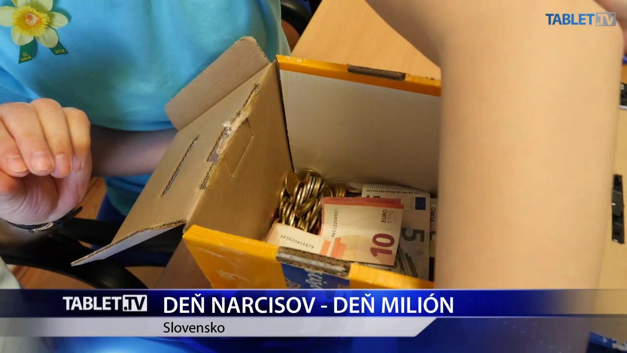 Výnos zbierky z Dňa narcisov je zatiaľ viac ako jeden milión eur