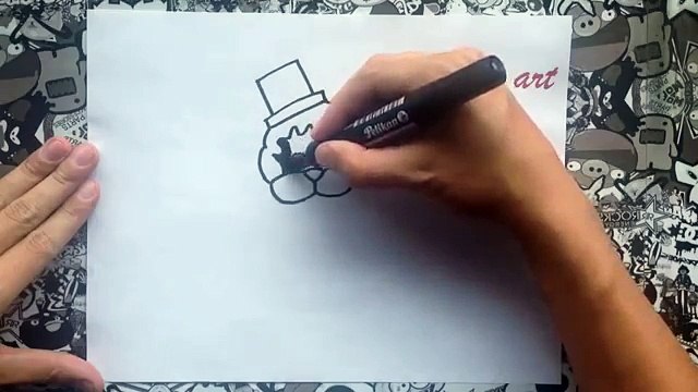 Como dibujar a Golden freddy nightmare | how to draw golden freddy | five nights at freddys