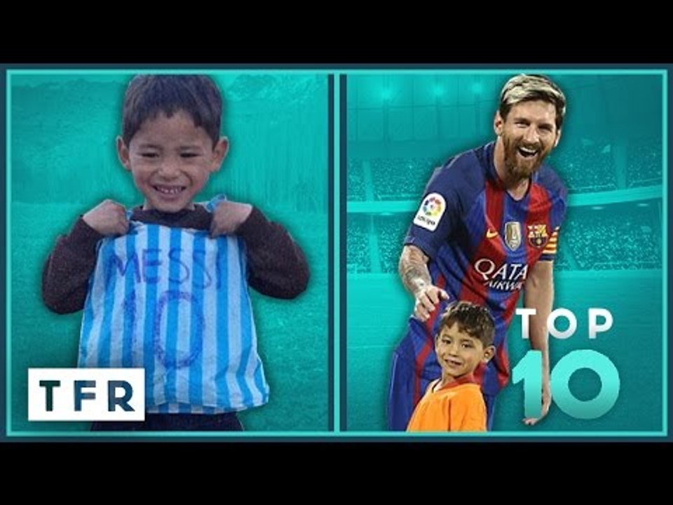 TOP 10 NICEST GUYS IN FOOTBALL! | Lionel Messi, Cristiano Ronaldo, Zlatan Ibrahimovic