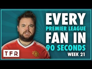 "GIVE ZLATAN HIS OWN EMOJI!!" | EVERY PREMIER LEAGUE FAN IN 90 SECONDS | WEEK 21