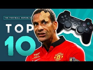 TOP 10 WEIRDEST FOOTBALL INJURIES! | Rio Ferdinand, Alessandro Nesta, Chris Smalling
