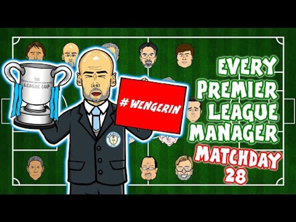 "CONGRATS TO LITTLE ARSENAL ON MAKING IT TO THE FINAL!" | EVERY PREMIER LEAGUE MANAGER with 442oons