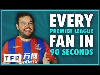 "I LOVE YOU CHRISTIAN BENTEKE!" | EVERY PREMIER LEAGUE FAN IN 90 SECONDS