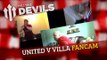 Van Persie Hat-trick vs Villa | Manchester United 3 Aston Villa 0 | DEVILS FANCAM