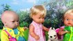 ¡BEBÉ LUCÍA LLORANDO! Bebés Nenuco la critican en la boutique Nenuco Vídeos de muñecas en