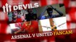 Van Persie Penalty vs Arsenal | Arsenal 1 Manchester United 1 | DEVILS FANCAM