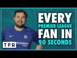 "FFS MORATA!" | EVERY PREMIER LEAGUE FAN IN 90 SECONDS