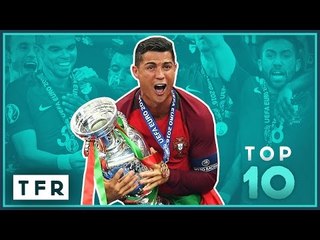 TOP 10 MOMENTS OF 2016 | Portugal's Euro 2016 Triumph, Liverpool v Dortmund, Brazil Win Gold!