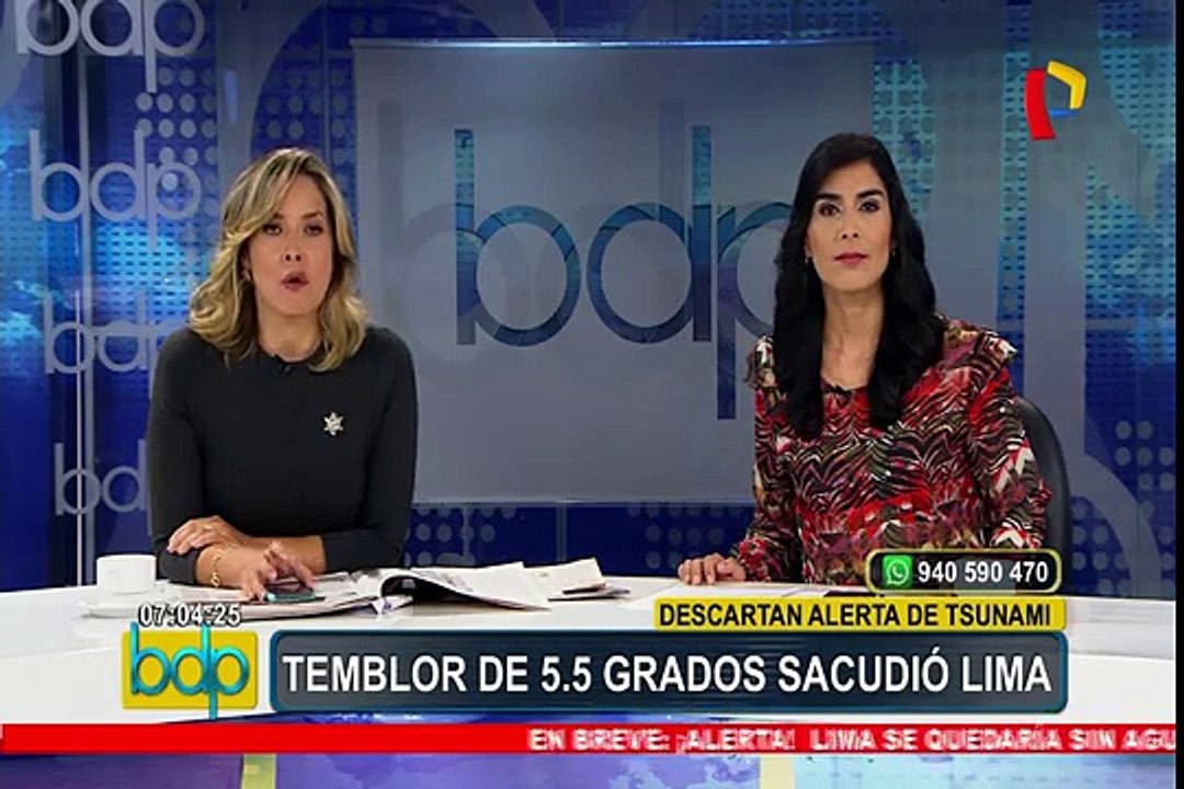Experto da recomendaciones en caso de producirse un sismo