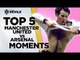 Top 5 Manchester United Vs Arsenal Moments | DEVILS