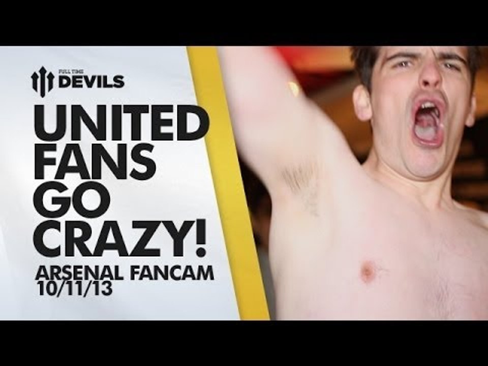 "Oh Robin Van Persie!" FAN CHANT | Manchester United 1-0 Arsenal