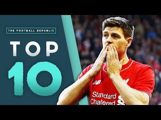 TOP 10 WORST FOOTBALL GOODBYES! | Steven Gerrard, Jaap Stam, Sol Campbell