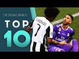 TOP 10 Biggest CHEATS In Football! | Sergio Ramos, Luis Suarez, Thierry Henry