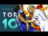 Top 10 Times Footballers Have LOST THEIR MINDS! | Zinedine Zidane, Luis Suarez, Diego Maradona