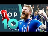 TOP 10 Football's Greatest Underdog Teams! | Iceland, USA, North Korea