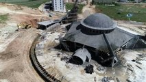 Türkiye'nin ilk ‘Ayyıldızlı Camisi’ kendini göstermeye başladı