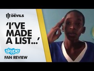 'I've Made A List...' | Sunderland 2-1 Manchester United - Capital One Cup | SKYPE FAN REVIEW