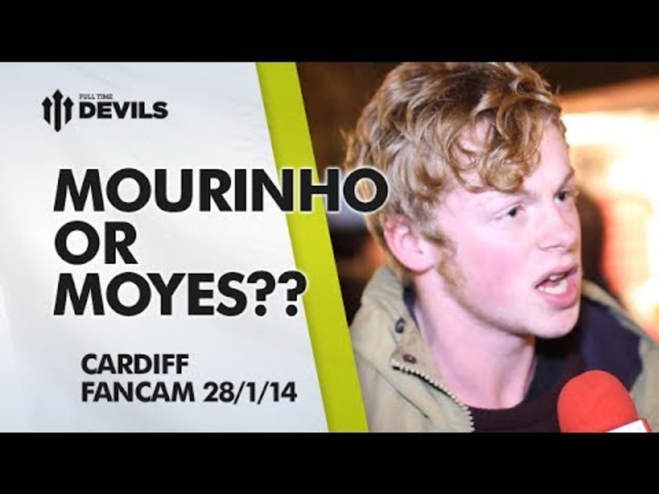 Mourinho Or Moyes? | Manchester United 2-0 Cardiff City | FANCAM