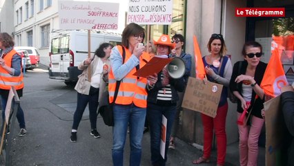 Download Video: Quimper. Les employés des Ehpad manifestent pour les conditions de travail