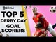 Top 5 Derby Day Goalscorers | Manchester United vs Manchester City | DEVILS