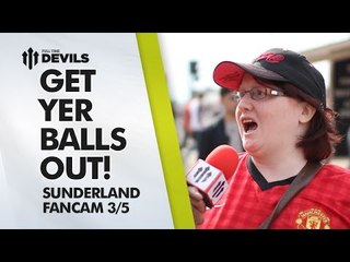 GET YER BALLS OUT! | Manchester United 0-1 Sunderland | FANCAM
