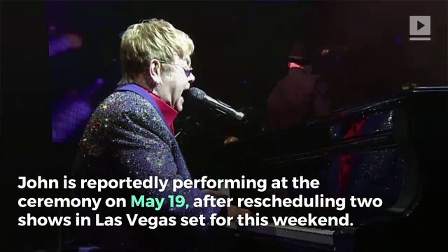 Elton John Will Be Performing at The Royal Wedding