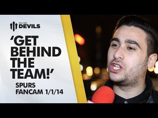 "Get Behind The Team!" | Manchester United 1-2 Tottenham Hotspur | FanCam