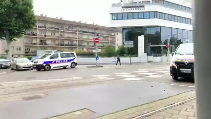 Les lycéens de Marc Bloch manifestent