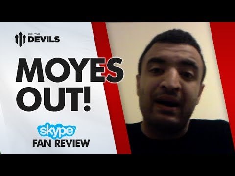 Moyes Out! | Chelsea 3-1 Manchester United | SKYPE FAN REVIEW