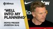 'Well Into My Planning' | Everton vs Manchester United | Moyes Press Conference
