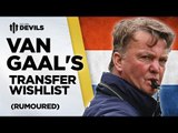 Van Gaal's Top Transfer Targets? | Manchester United Transfer News