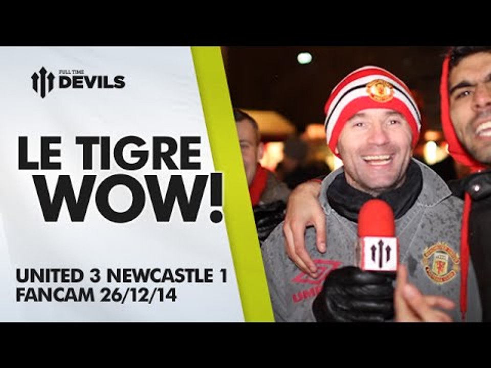 Sign Falcao Now! | Manchester United 3 Newcastle United 1 | FANCAM