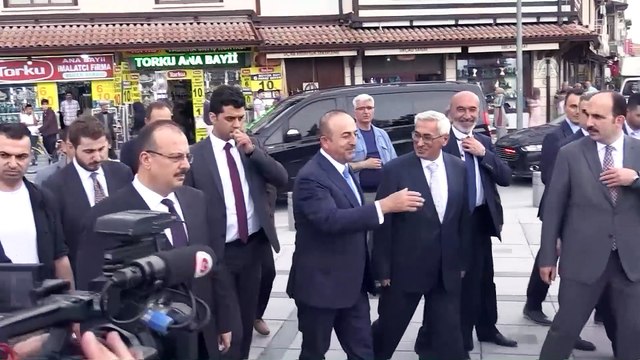 Dışişleri Bakanı Çavuşoğlu, Mevlana Müzesi'ni ziyaret etti - KONYA