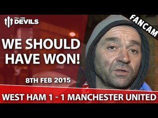 We Should Have Won! | West Ham 1 Manchester United 1 | OPPO FANCAM