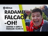 La La La, Radamel Falcaooooo! | Manchester United 4 QPR 0 | FANCAM