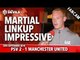 Martial Linkup Impressive | PSV Eindhoven 2-1 Manchester United | Champions League | FANCAM