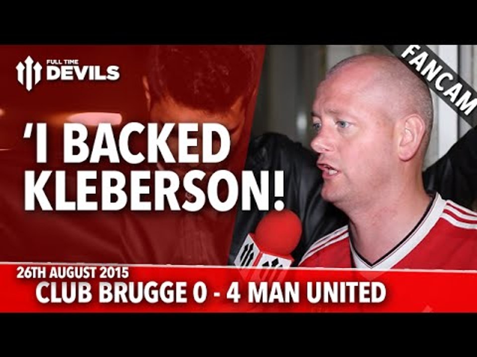 'I Backed Kleberson!' | Club Brugge 0-4 Manchester United | UEFA Champions League