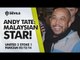 Andy Tate: Malaysian Star! | Manchester United 2 Stoke City 1 | FANCAM